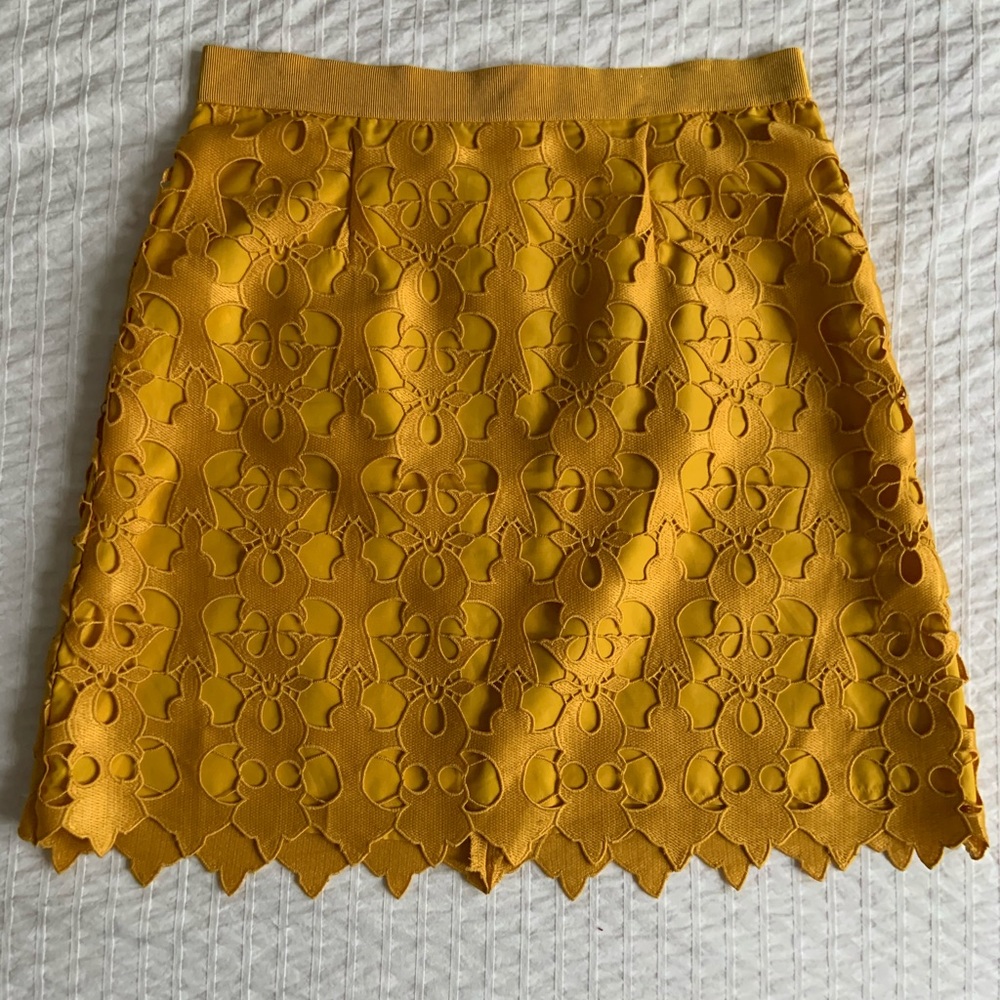 Yellow skirt